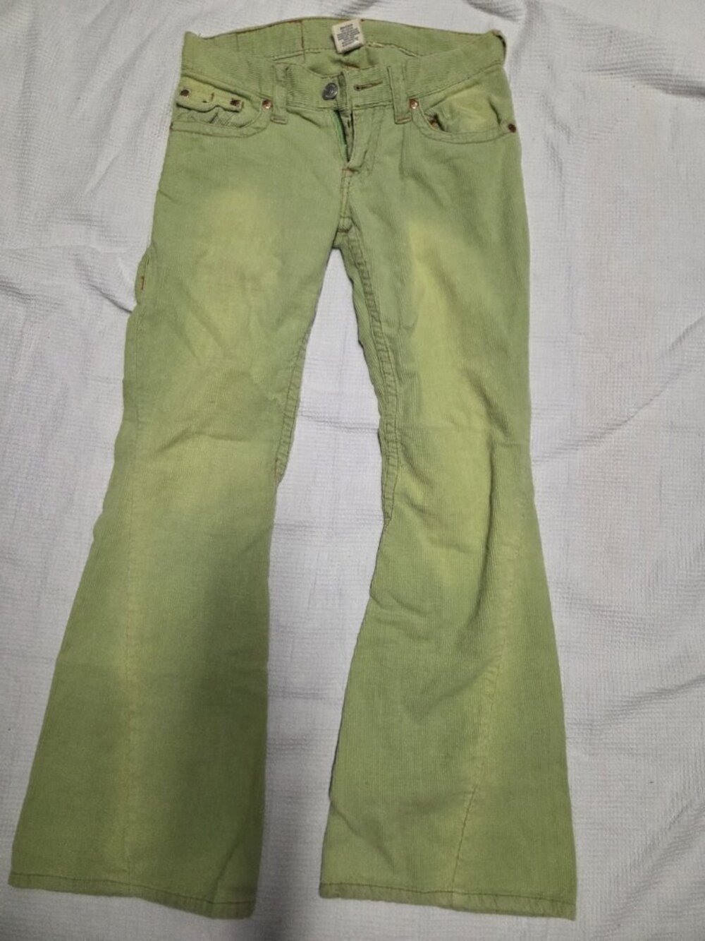 True Religion Corduroy Jeans 29. Low Rise. Inseam 30"
